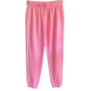 LKNEW Xersion Girl’s 14 Joggers Fleece Lightweight Pockets Drawstring PINK